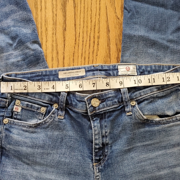 AG Adriano Goldschmied super skinny leggings ankle jeans size 17 with stretch - Picture 7 of 9